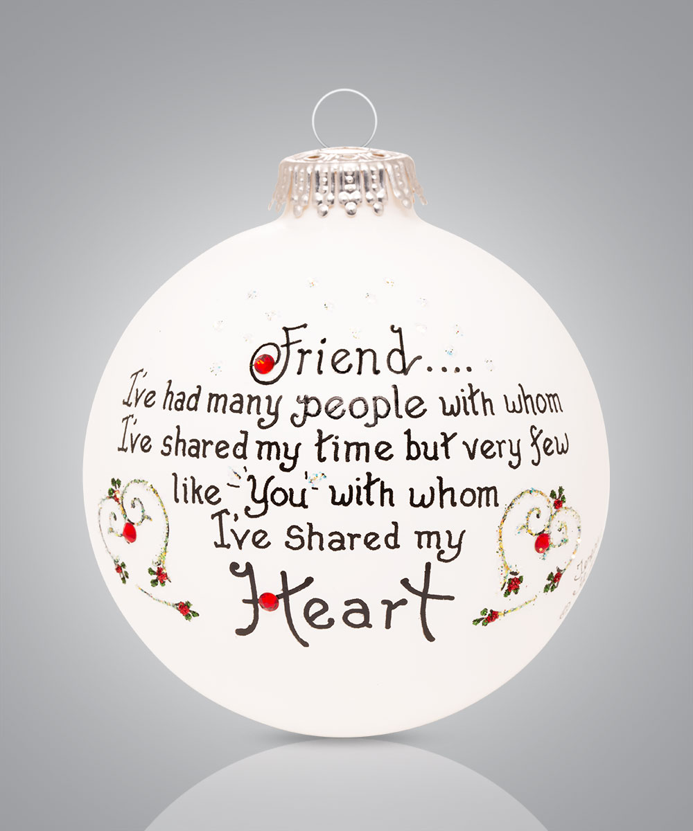 Friend Heart | American Ornaments